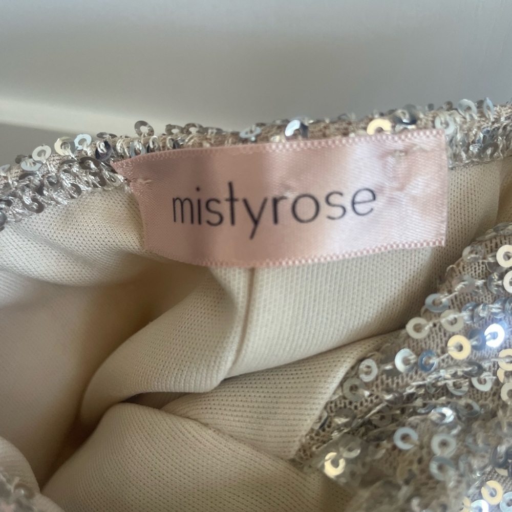 Nude Glitter dress